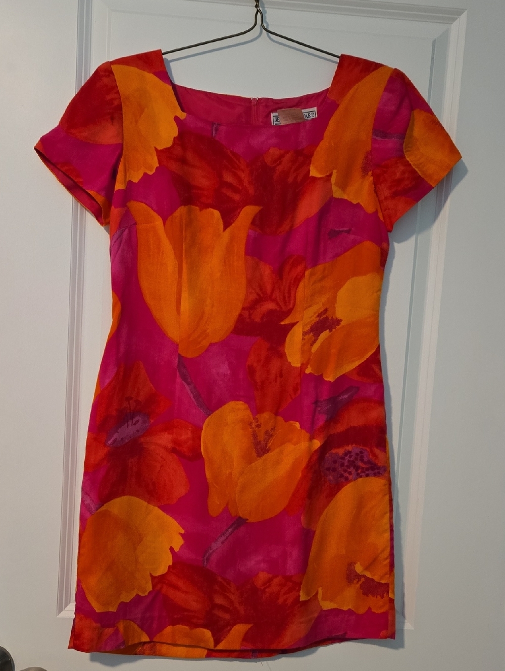 Jessica Howard Pink and Orange Dress